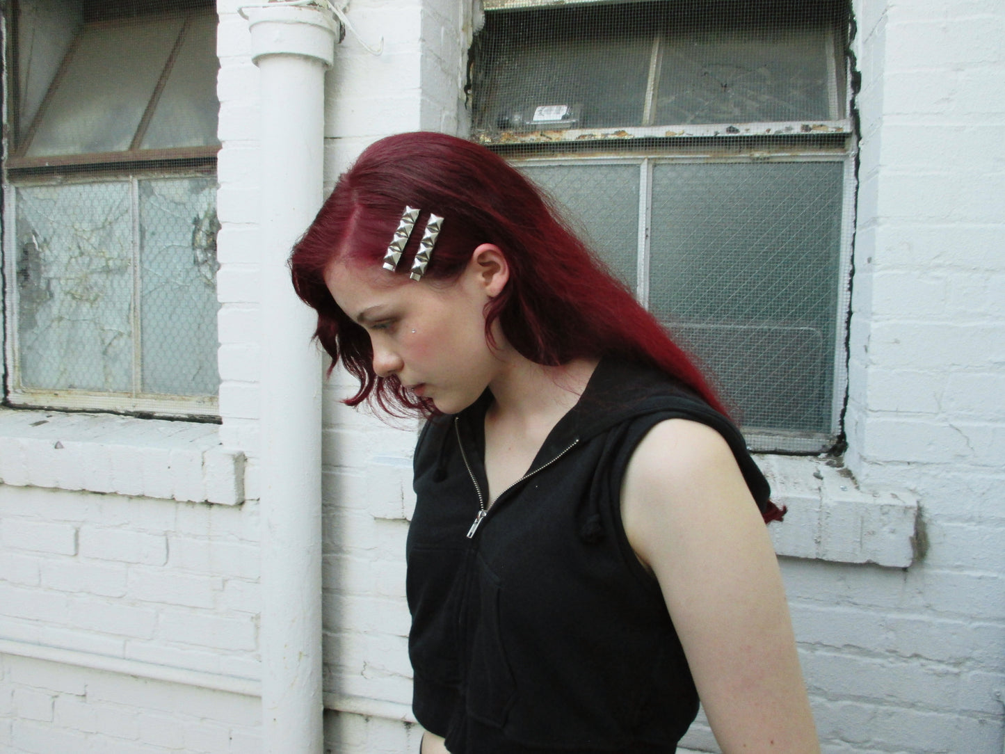 Studded Hair Clips